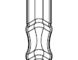 Eurocell Decorative ring beam 90˚ INT corner ( CRS8256 )